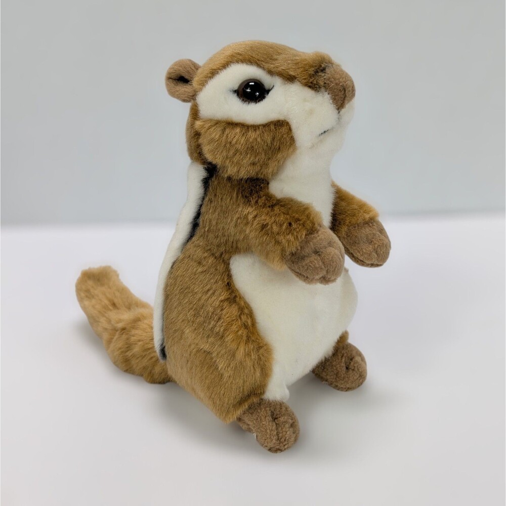 Save Our Space SOS Plush Chipmunk 6" Realistic Woodland Stuffed Animal Toy 2014